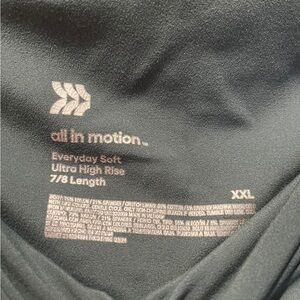 All in Motion Green Leggings XXL